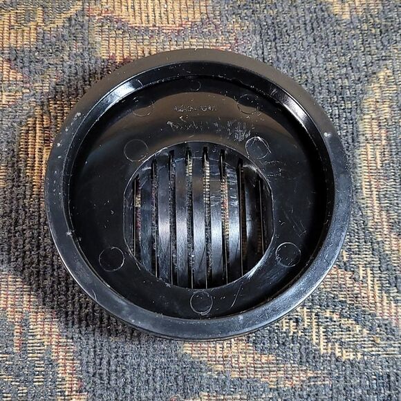 CHEFMATE Black Plastic Egg Slicer 3.5" Diameter - Picture 3 of 3